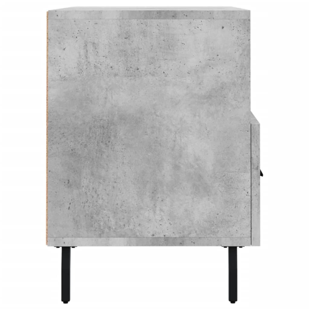 Mobile TV multimediale mensola TV credenza TV sala da pranzo soggiorno camera da letto 80 x 36 x 50 cm legno ingegnerizzato grigio 02_0026304