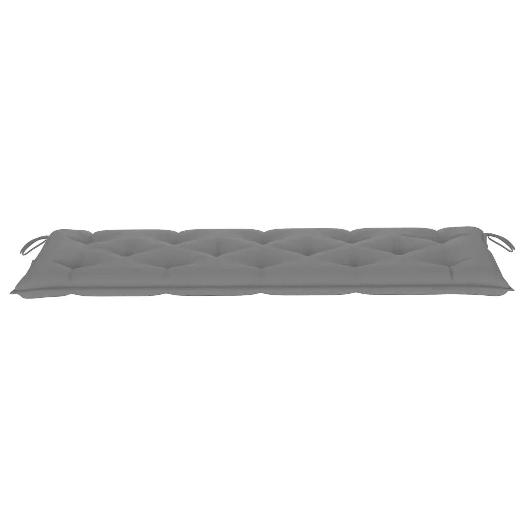 Panchina da Giardino e Cuscino 3 Posti 150cm Eucalipto Massello cod mxl 75772
