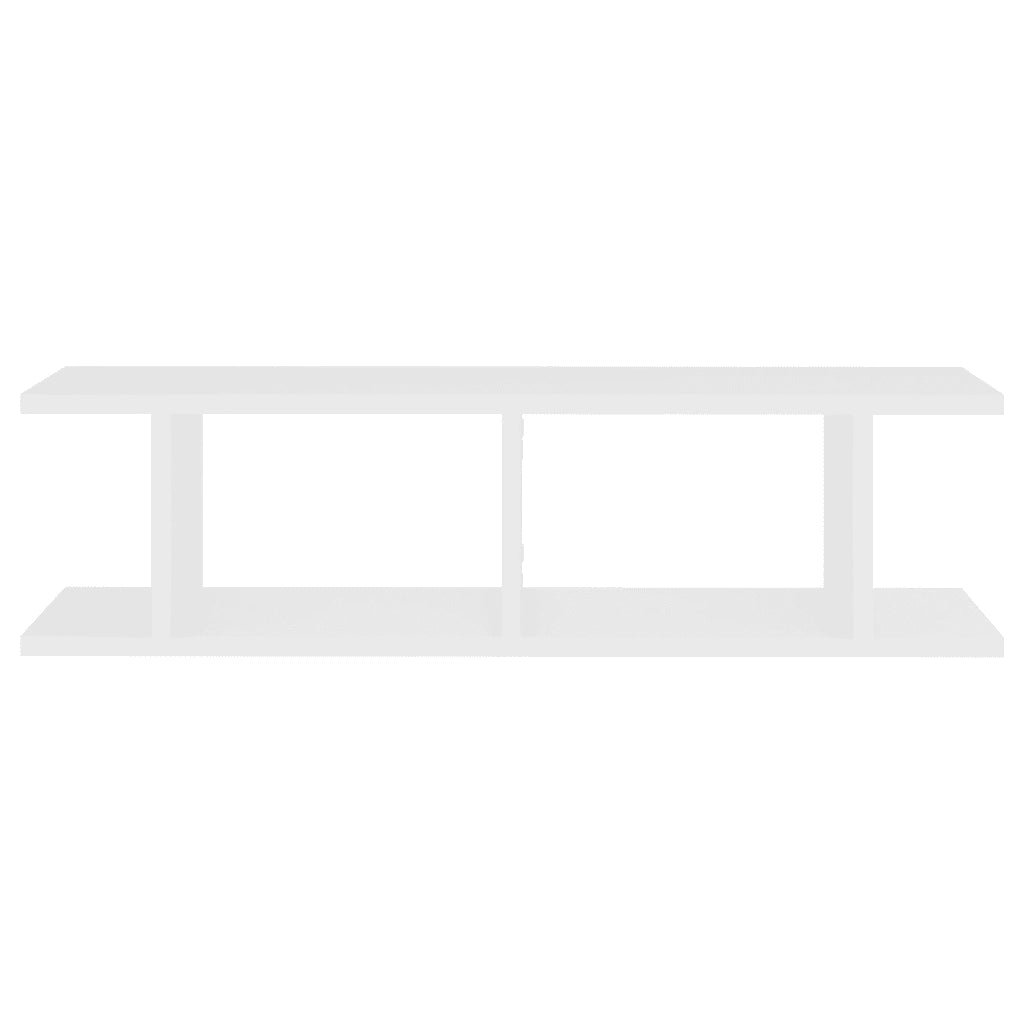 Mensole Parete a Cubo 2 pz Bianco 78x18x20 cm in Multistrato cod mxl 74106