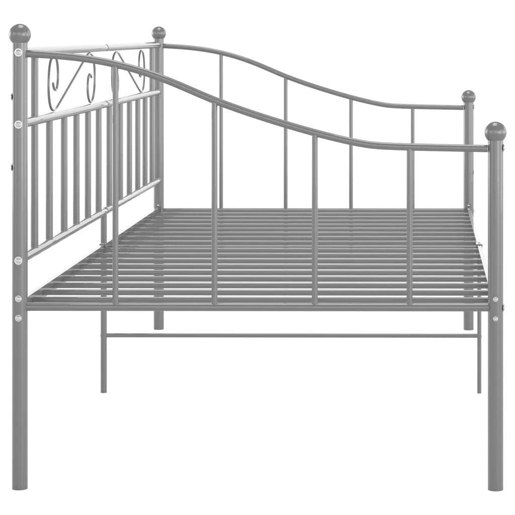 Telaio Divano letto | Sof¨¤ letto | Letto singolo Grigio in Metallo 90x200 cm