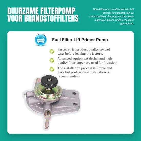Filtri per diesel - Sostituto filtro - Materiale in lega di alluminio - Sostanza abrasione - Lunga durata - Alta resistenza alla temperatura - Miglior prestazioni - Filtro per carburante