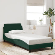 Giroletto Dover Verde Scuro 80x200 cm in Velluto 373075