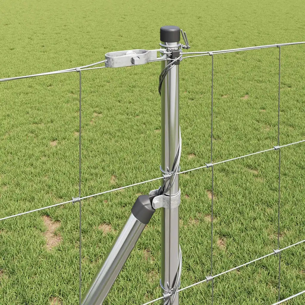 Palo della recinzione Zincato 50 x 1 m Acciaio