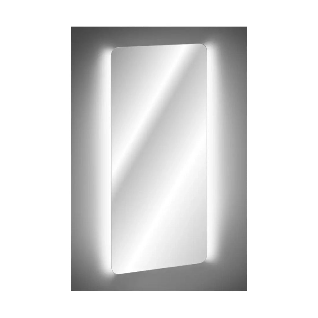 Specchio da bagno LED rettangolare 70x60 cm design moderno