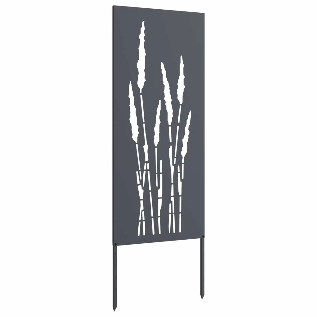 Schermo per privacy in giardino Floreale Antracite 50 x 140 cm 876310