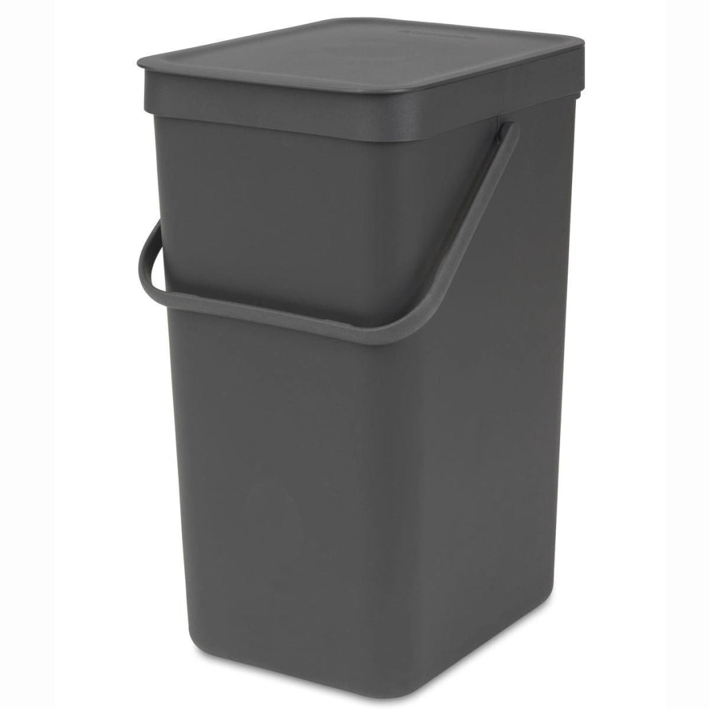 Brabantia 109966 bidone per la spazzatura 16 L Rettangolare Grigio