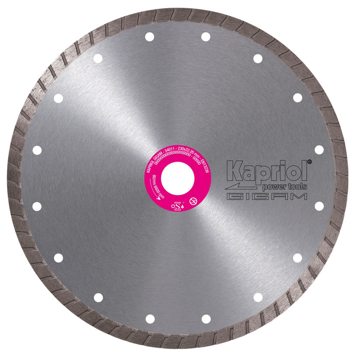 kapriol disco diamantato corona continua mm 115 cod:ferx.95969