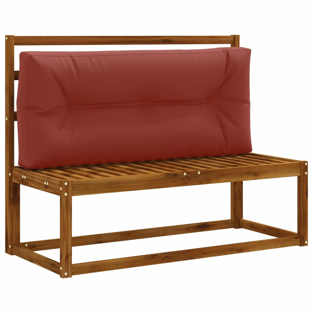 Cuscino per schienale di pallet VIANEN 100% Poliestere Rosso 953382