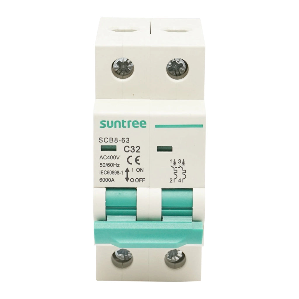 Sicurezza automatica tipo interruttore 2P, 32A 400VAC Suntree