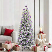 Albero di Natale artificiale con 300 LED Bianco 180 cm