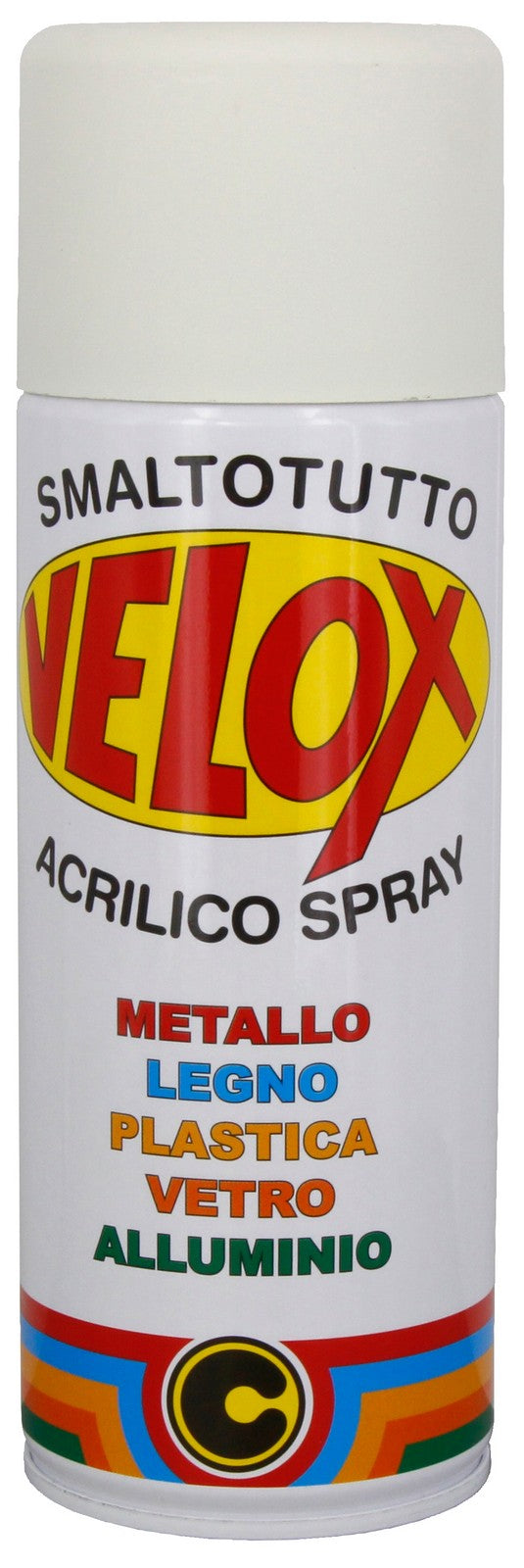 velox vernice spray acrilico avorio opaco 400 ml non ingiallente cod:ferx.95975