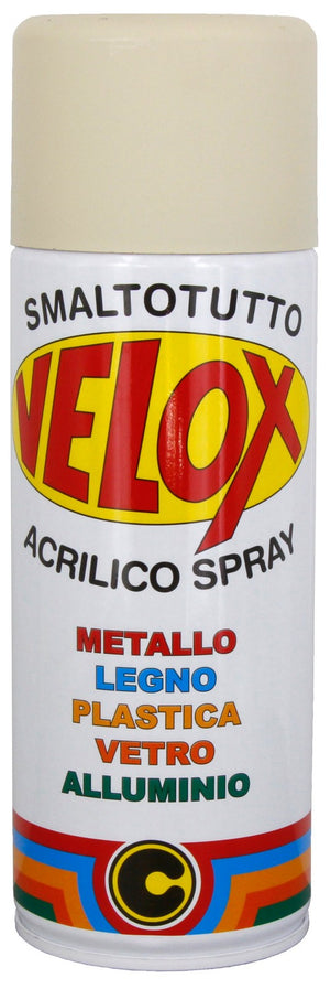 velox vernice spray acrilico beige opaco 400 ml non ingiallente cod:ferx.95976