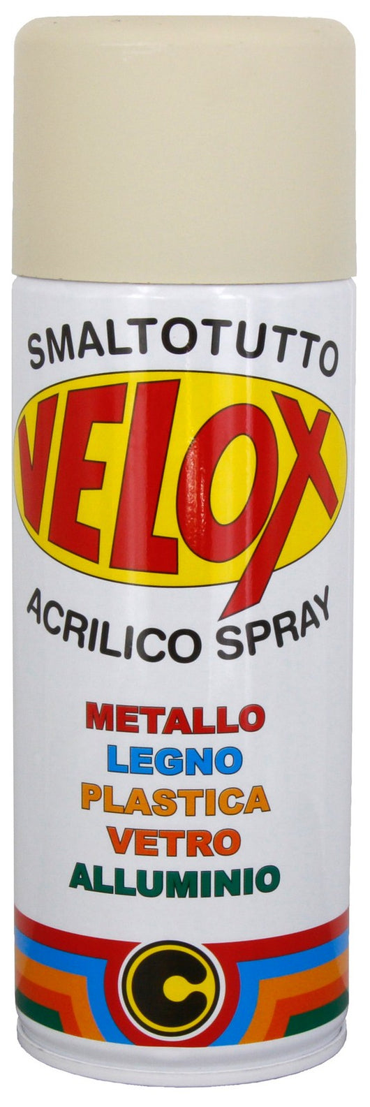 velox vernice spray acrilico beige opaco 400 ml non ingiallente cod:ferx.95976