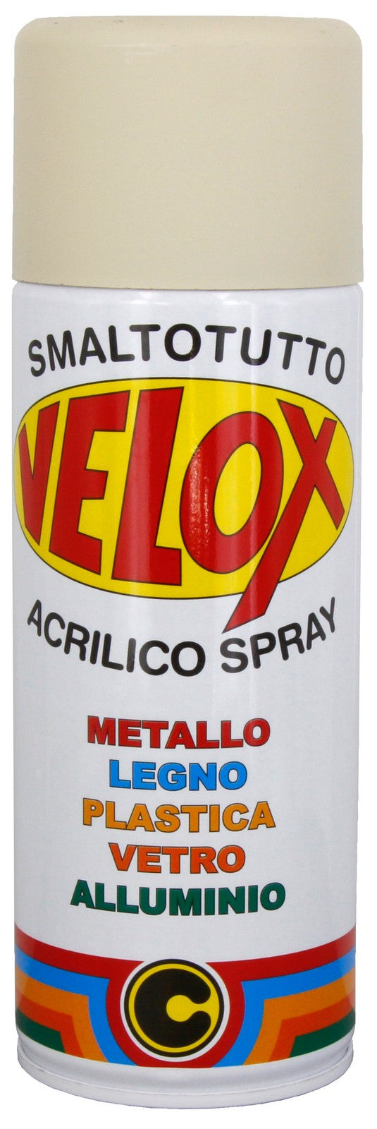 velox vernice spray acrilico beige opaco 400 ml non ingiallente cod:ferx.95976