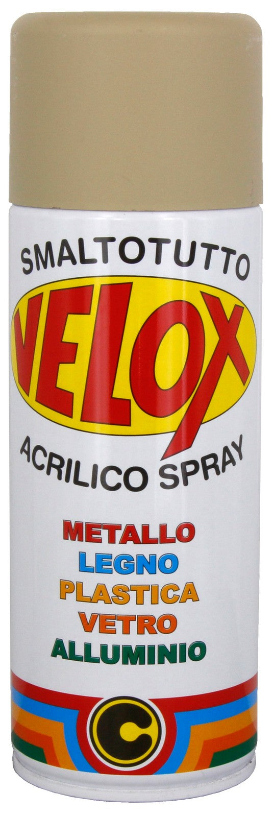 velox vernice spray acrilico tortora opaco 400 ml non ingiallente cod:ferx.95977