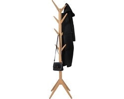 Capanno in legno di alta qualità - 8 ganci - Capanno in posizione verticale - 180cm - Mocha