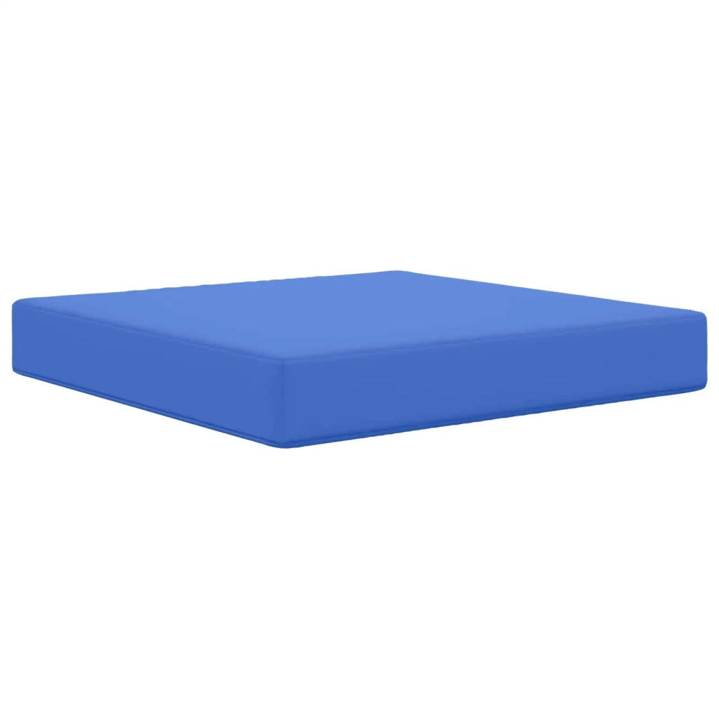 Cuscino per sedie | Cuscino per divano da esterno Blu Reale 60 x 60 x 8 cm