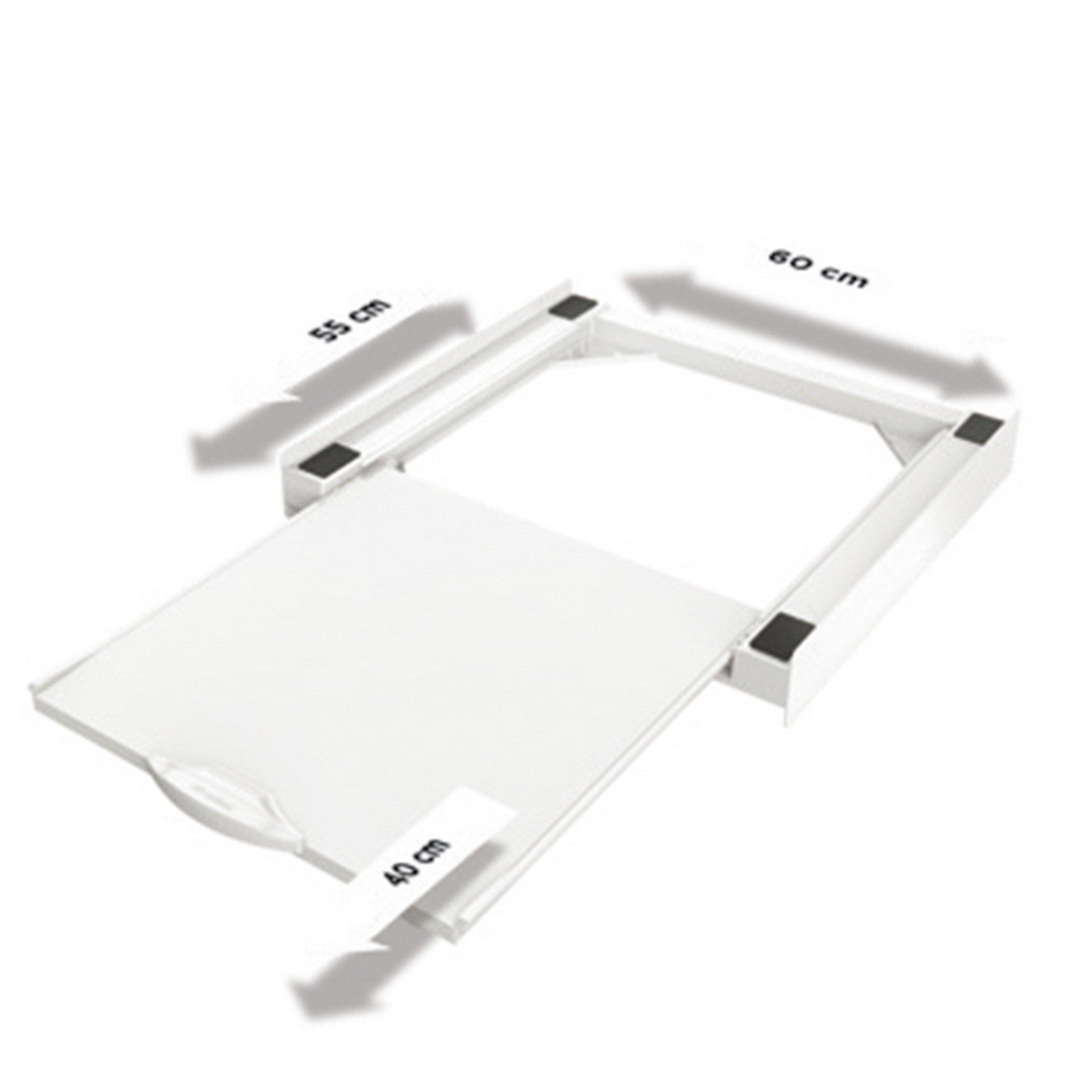 kit di sovrapposizione lavatrice e asciugatrice meliconi tower plus cod:ferx.95986