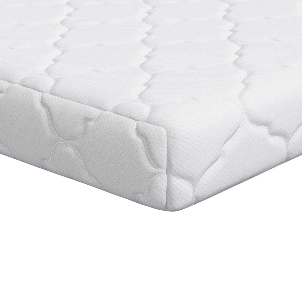 Materasso Bianco 70 x 140 cm Tessuto Jacquard