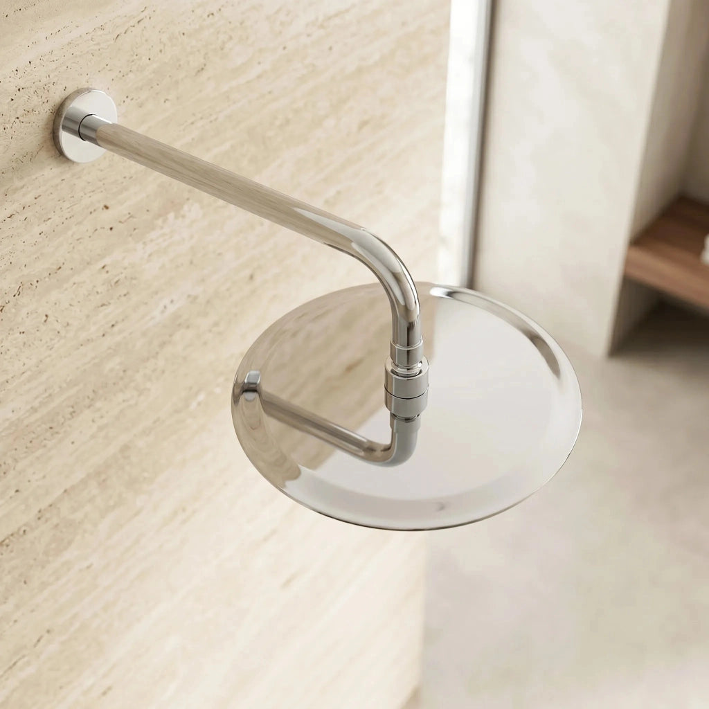 Soffione Doccia Rotondo Rea Js-p014 25cm Chrome