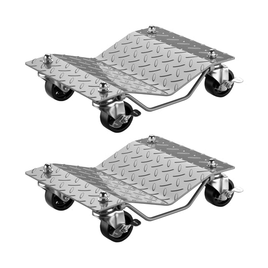Carrello sottoruota sposta auto 2 pezzi Portata 680 kg l’uno Ausili di manovra Posizionatori