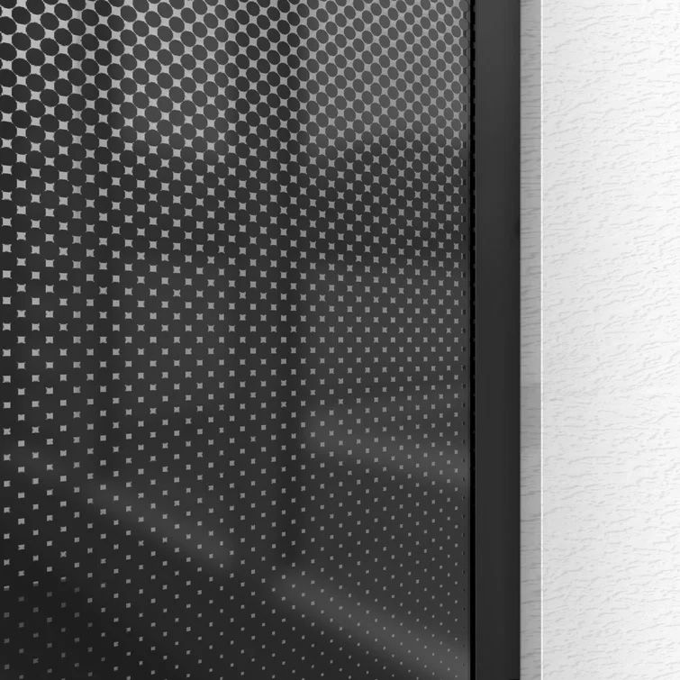 Parete Doccia Rea Aero Ombre Black/black 110