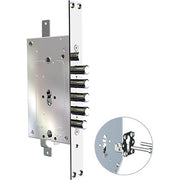 SERRATURA METALLO INFILARE 2951 PEPE CR  DOPPIO F.SAGOM M2 TRIPL+SCR IP.MM 28 E.MM 68 DX/SX