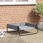 Letto per Cani Grigio chiaro 70 x 70 x 28,5 cm Acciaio 42008208