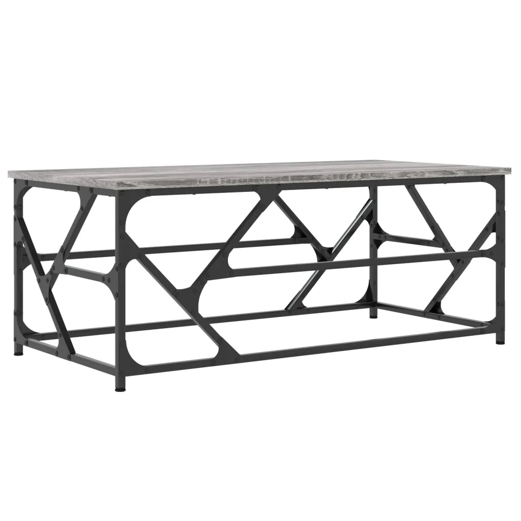 Tavolino da salotto | Tavolino da caff¨¨ | Tavolino da Soggiorno grigio sonoma 100x50x40cm Legno Multistrato