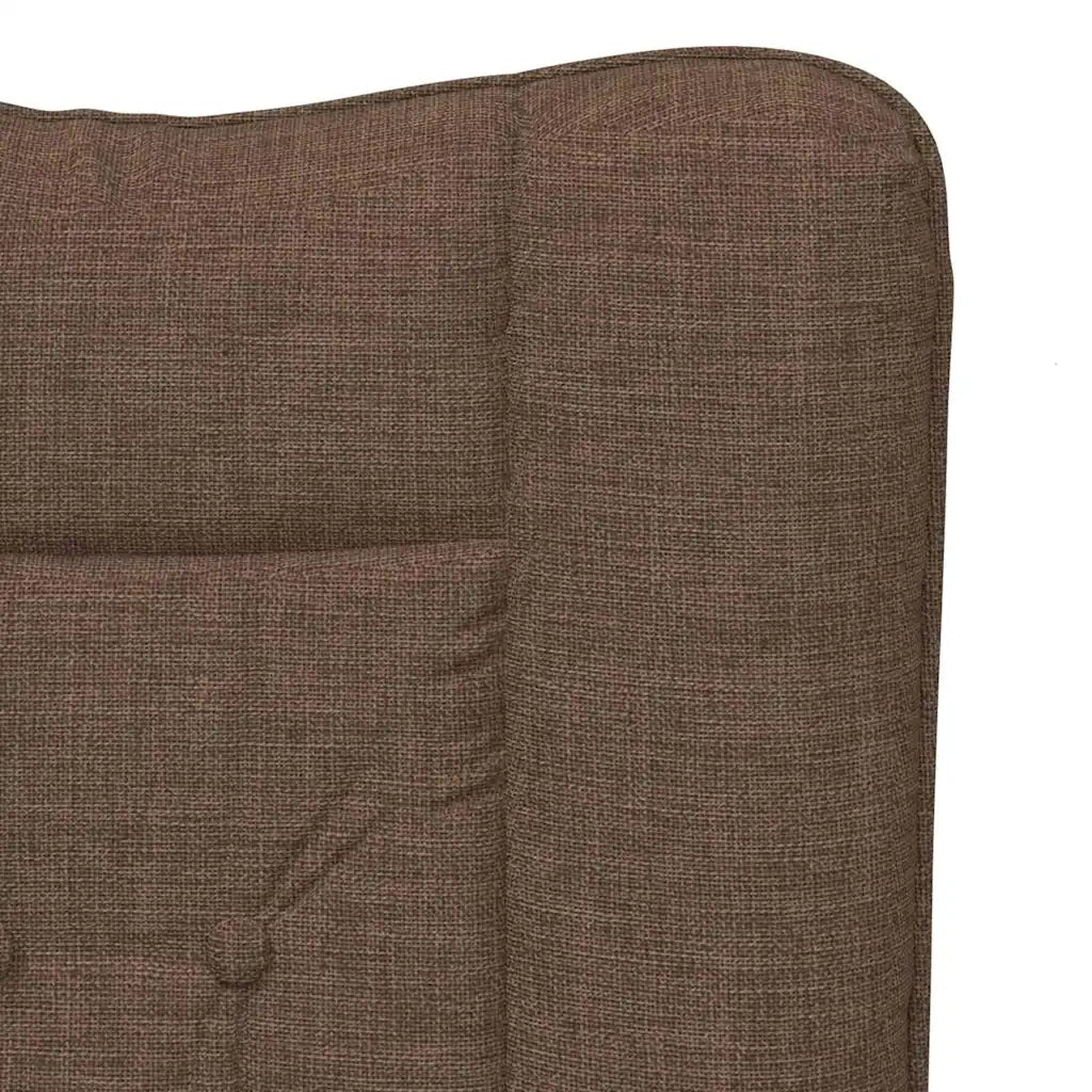 Poltrona-Divano Sedia-Poltroncina Marrone 63 x 67 x 94 cm Tessuto e compensato
