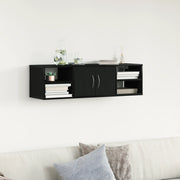 Mensola da Muro  Quercia Nera 140x41x75 cm Legno Ingegnerizzato