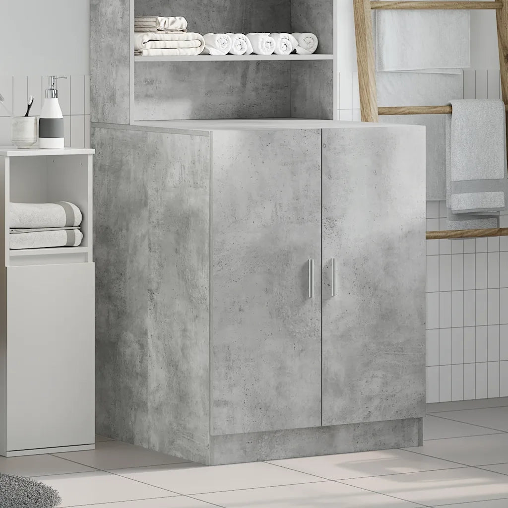 Mobile per Lavatrice Grigio Cemento 70,5x71,5x91,5 cm CFW6287692