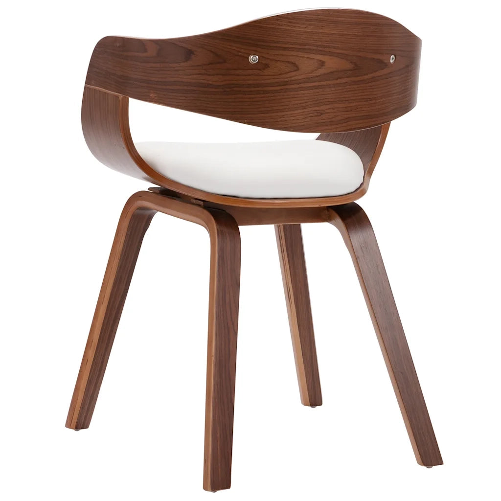 Sedie da Pranzo 2 pz in Legno Piegato e Similpelle cod mxl 21515