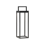 Lanterna Soon solare antracite a led da 2,2w a batteria IP54 h. 32,5cm