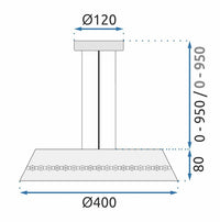 Lampada Cristal App1028-cp
