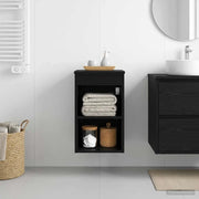 Armadio Bagno In-between Rovere Nero 30 x 41 x 50 cm 890343