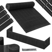 Schermo per giardino e terrazzo 1,6x3m in PVC, separatore di giardino e schermo per balcone resistente al vento e alle intemperie, resistente ai raggi UV.