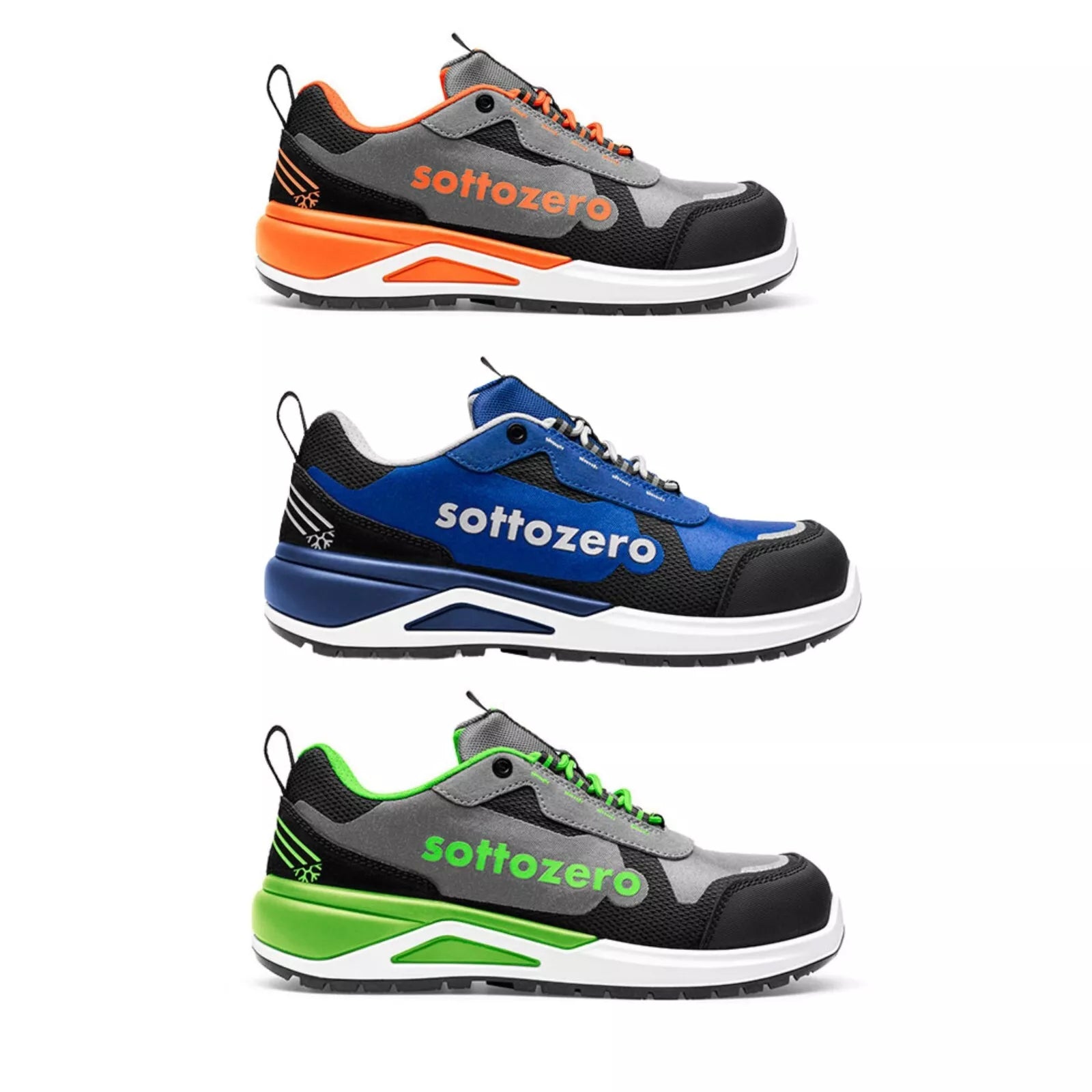 Scarpe Antinfortunistica S1PS ESD Suola Aerata Antipronazione | Sottozero Modello JET Arancione/41