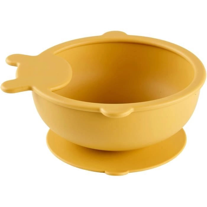 CONFEZIONE PASTO IN SILICONE - GIALLO MIELE