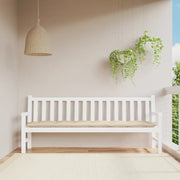Cuscino per Panca Beige 200x50x7 cm in Tessuto Oxford 361643