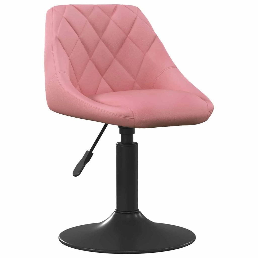 Sgabello da bar Rosa 46 x 44 x (62.5-77.5) cm Pelle sintetica 335321