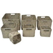 Cassetto poliestere tortora 1-7 cm 30x30h20