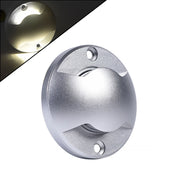 FARETTO SEGNAPASSI LED 4W CALPESTABILE LUCE RADENTE DOPPIA FINESTRA 4000K IP65 - IDEALE PER VIALI GIARDINI E PERCORSI ESTERNI