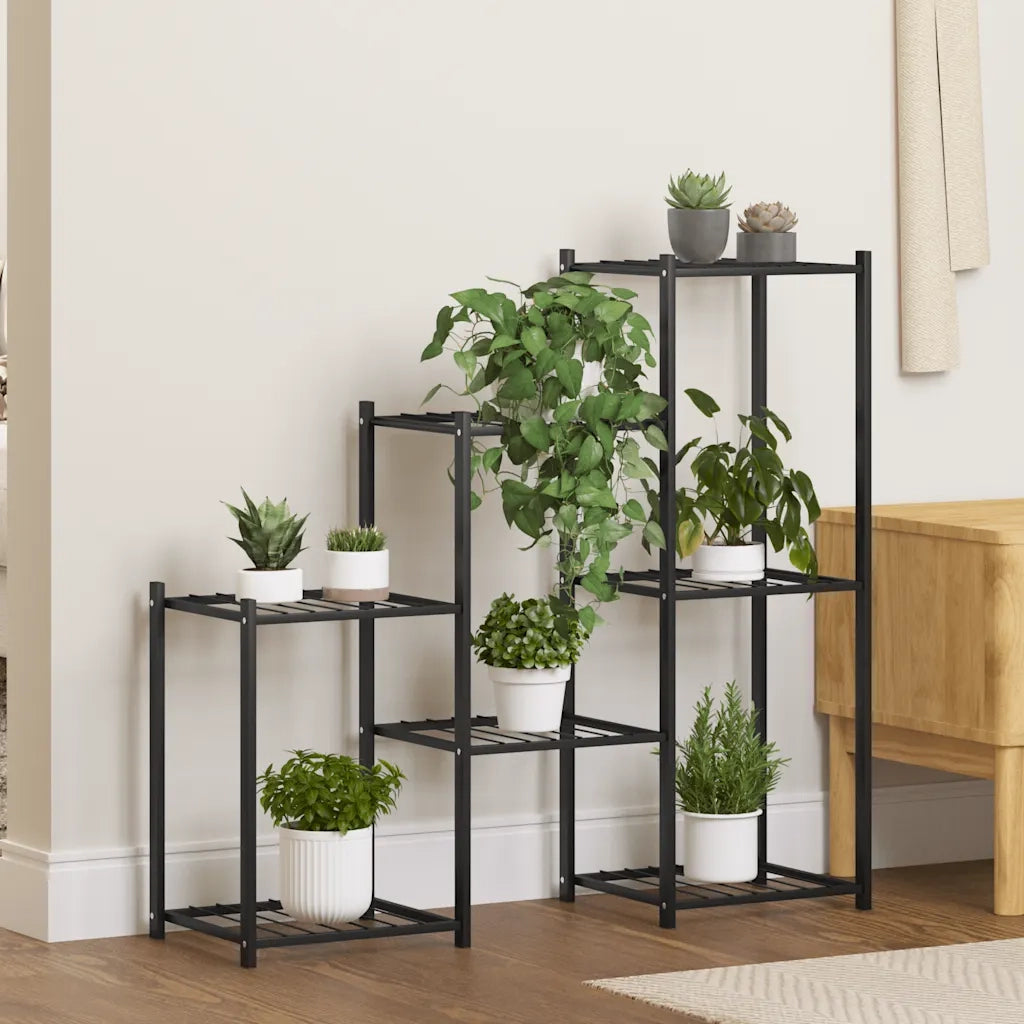 Portafiori 83x25x80 cm Nero in Ferro cod mxl 72426
