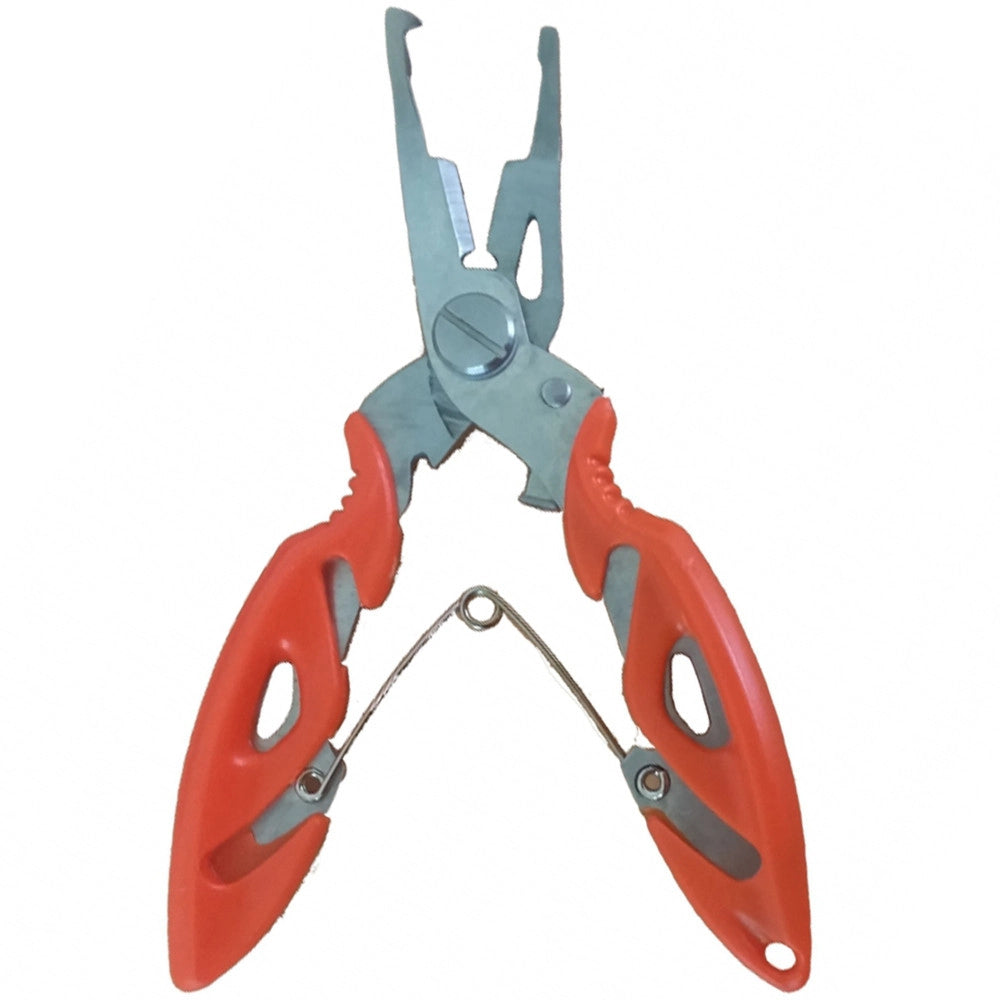 Trade Shop - Pinza Pesca Scissor Pescacciatore Taglierina Gancio Rimuove Anello Molla -