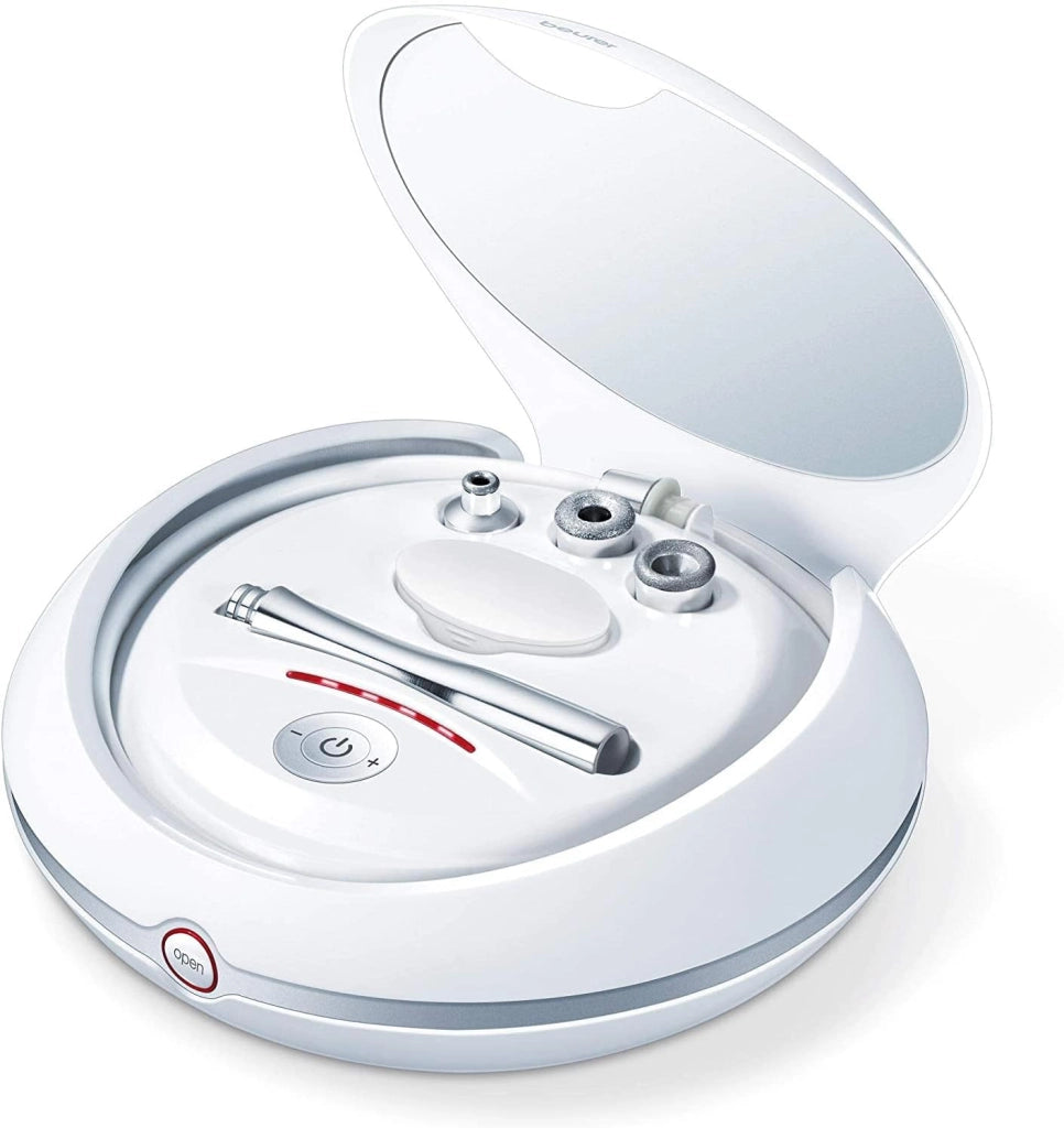 FC 100 Microdermoabrasione, Peeling del Viso Rivitalizzante con Massaggio Sottovuoto