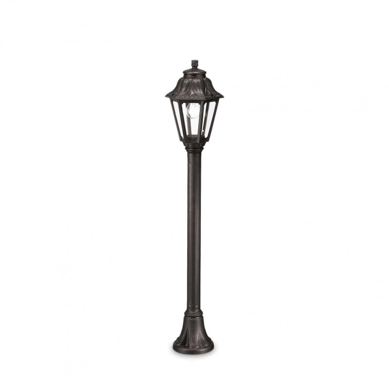 Lampada Da Terra Dafne Pt1 Nero Ideal-Lux