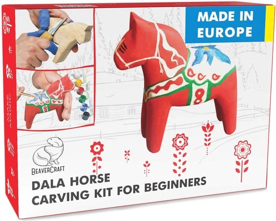 Kit di Lavorazione del Legno per Adulti e Adolescenti - Kit di Scultura del Legno per Cavallo Dala - Completo con Strumenti di Taglio in Legno

Modello: 
Specifica: 
Codice prodotto: