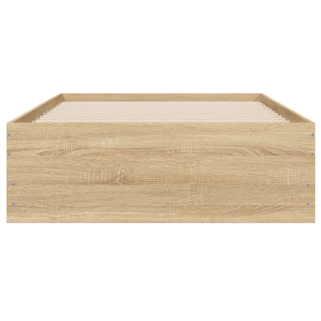 Giroletto Cassetti Rovere Sonoma 90x190 cm Legno Multistrato 3207324