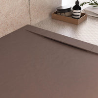 Piatto Doccia in Pietra 70x120 cm Bonussi Ardesia Calcutta Marrone
